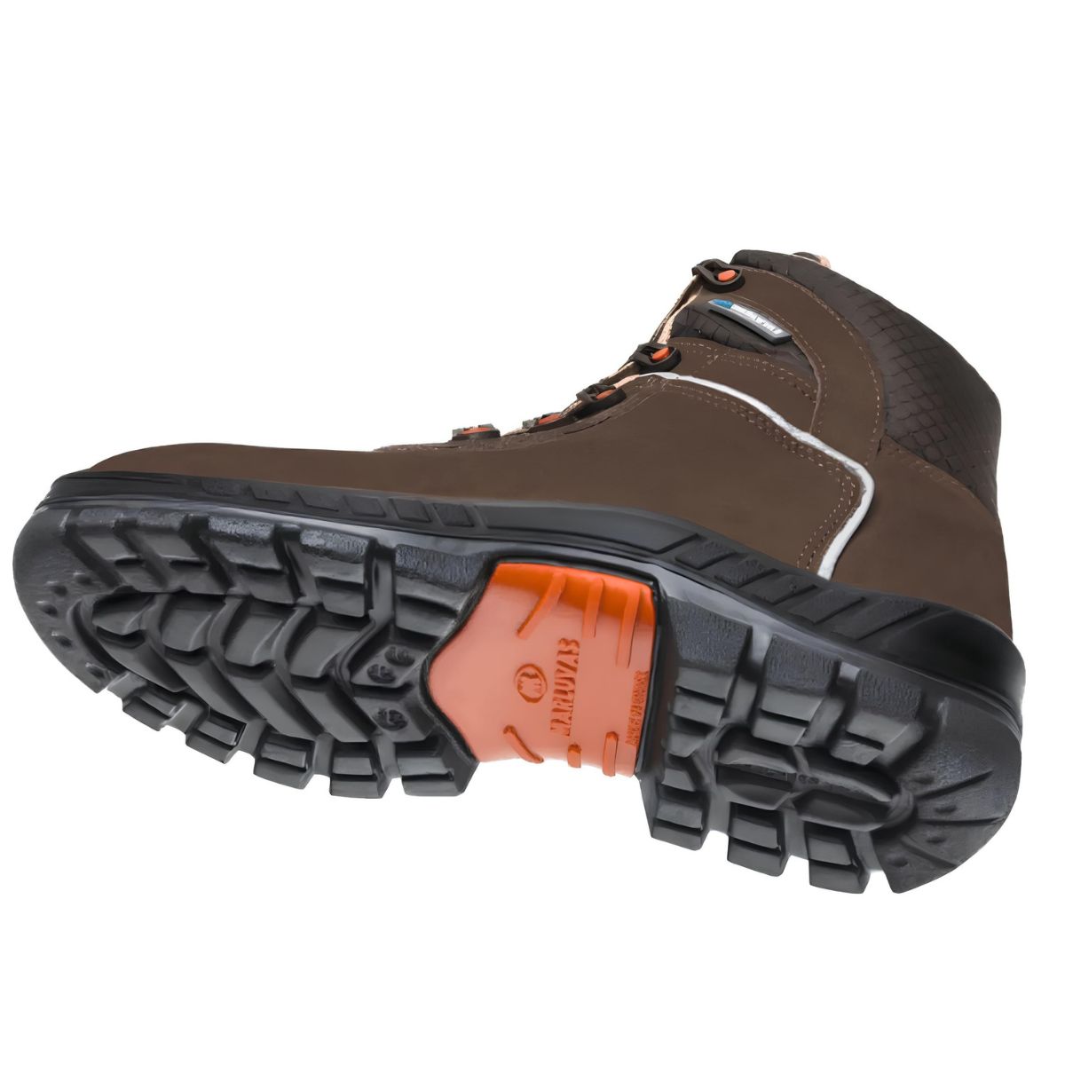 Coturno de Segurança em Couro Nobuck Marrom Premier 75BPR29 MSMC- Marluvas - Imagem 3