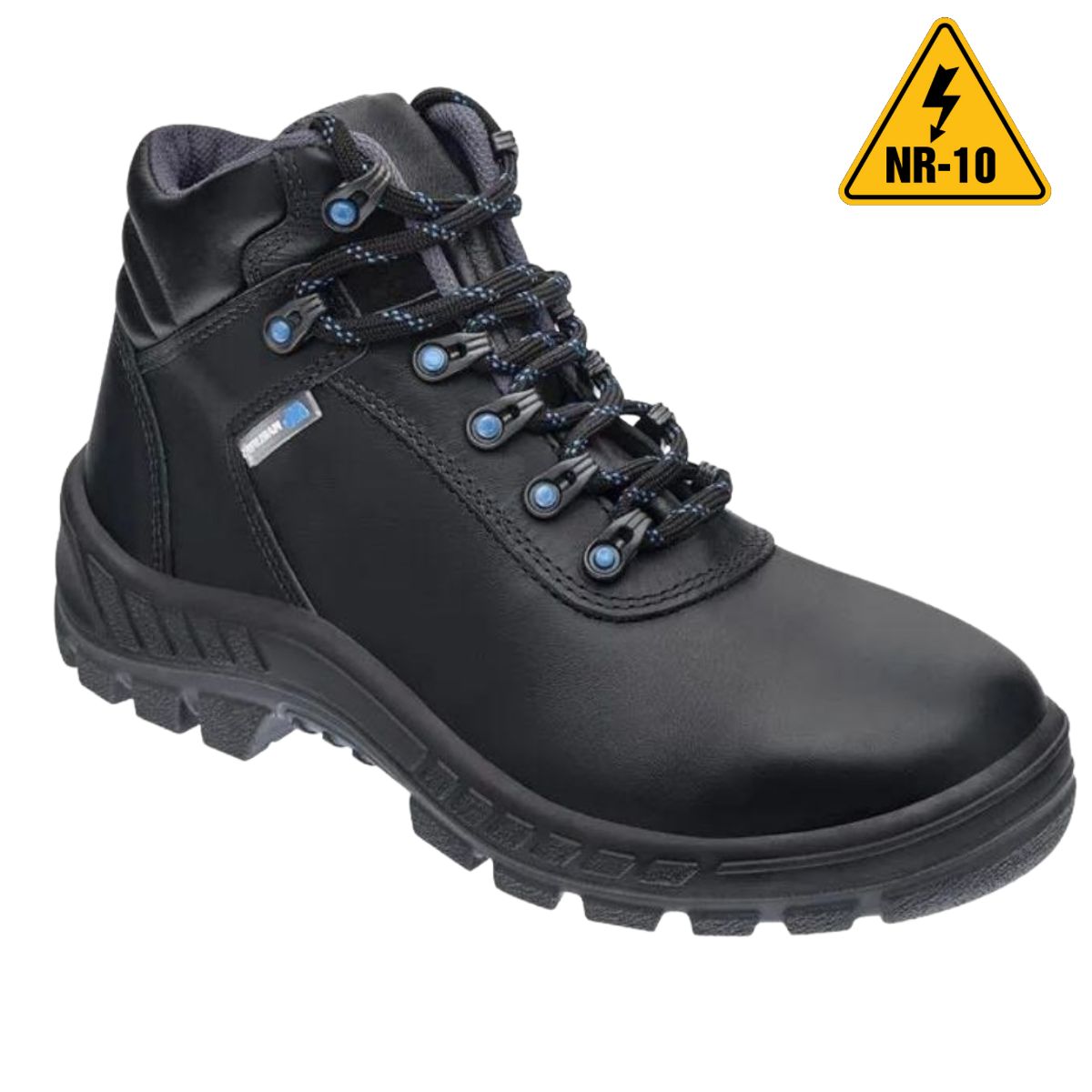 Coturno de Segurança em Microfibra com Bico de PVC Para Eletricista NR10 Colors- MARLUVAS