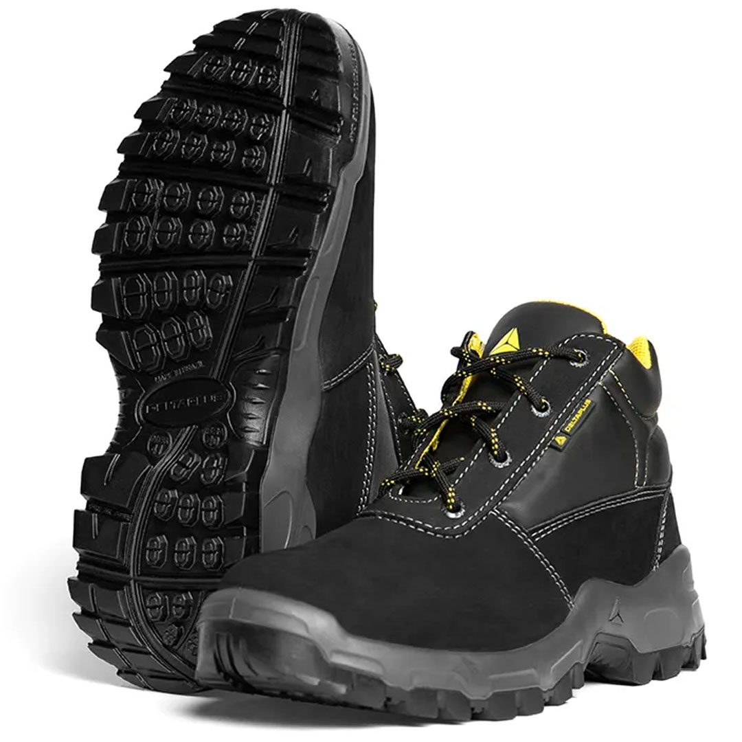 Coturno de Segurança Nobuck Londrina Ob Sra Preto - Delta Plus