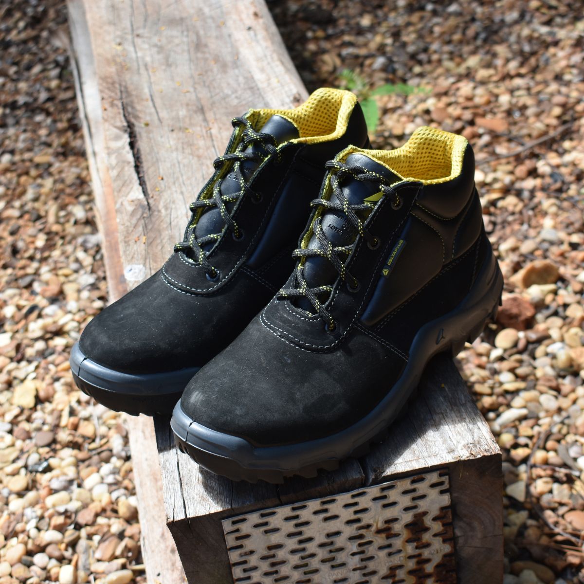 Coturno de Segurança Nobuck Londrina Ob Sra Preto - Delta Plus - Imagem 4