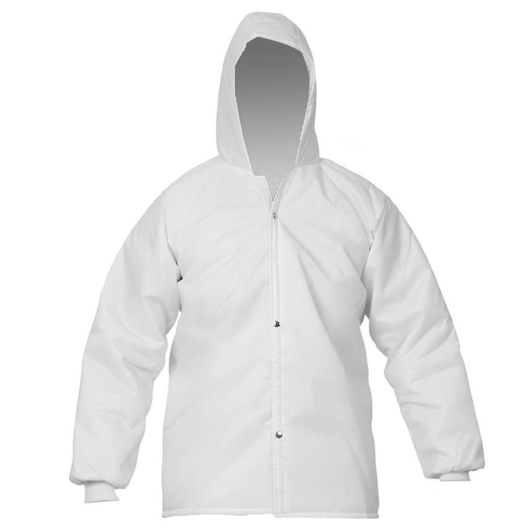 Japona de Segurança para Frigorífico Nylon Branca - Maicol