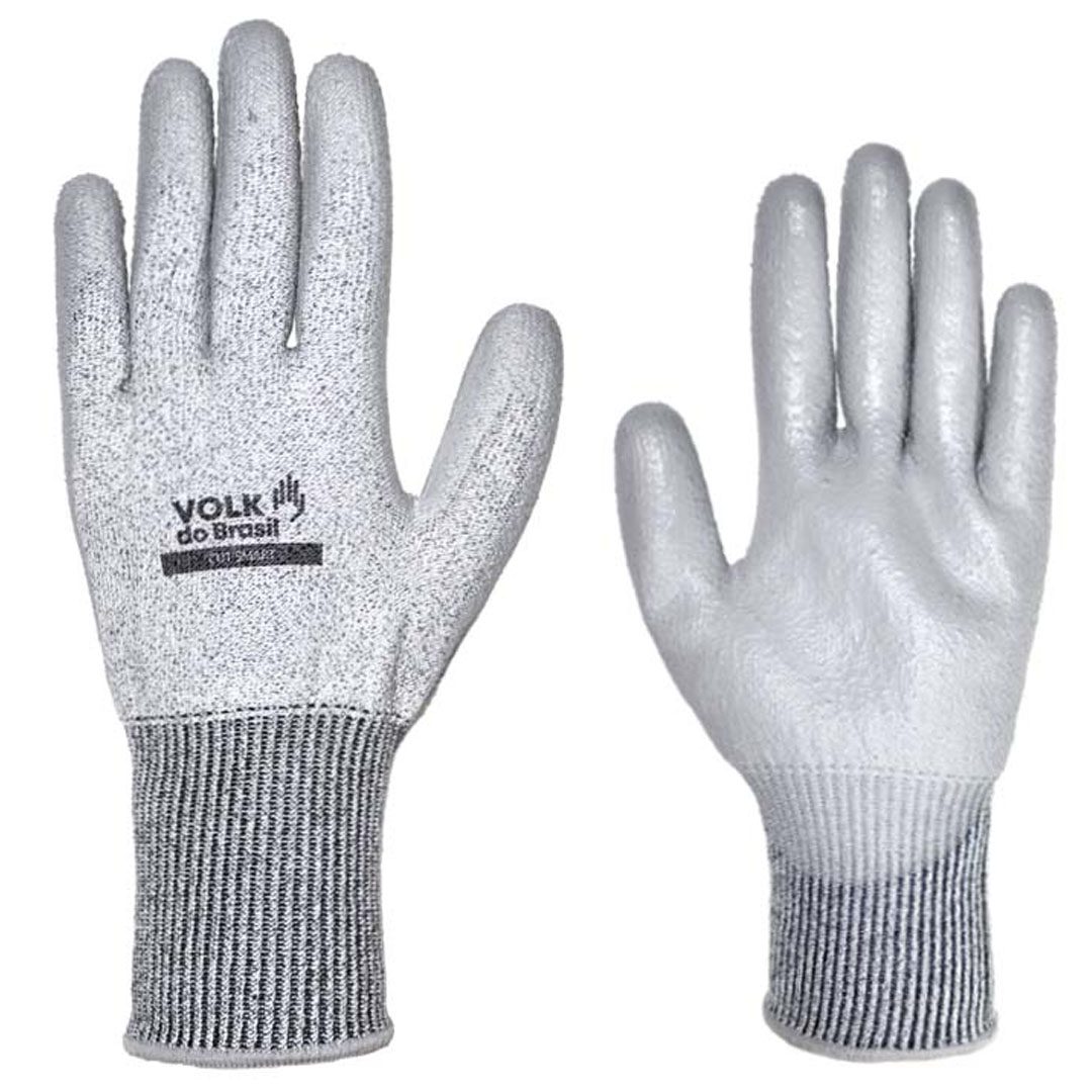 Luva de Proteção Anticorte com PU Cut Smart - Volk