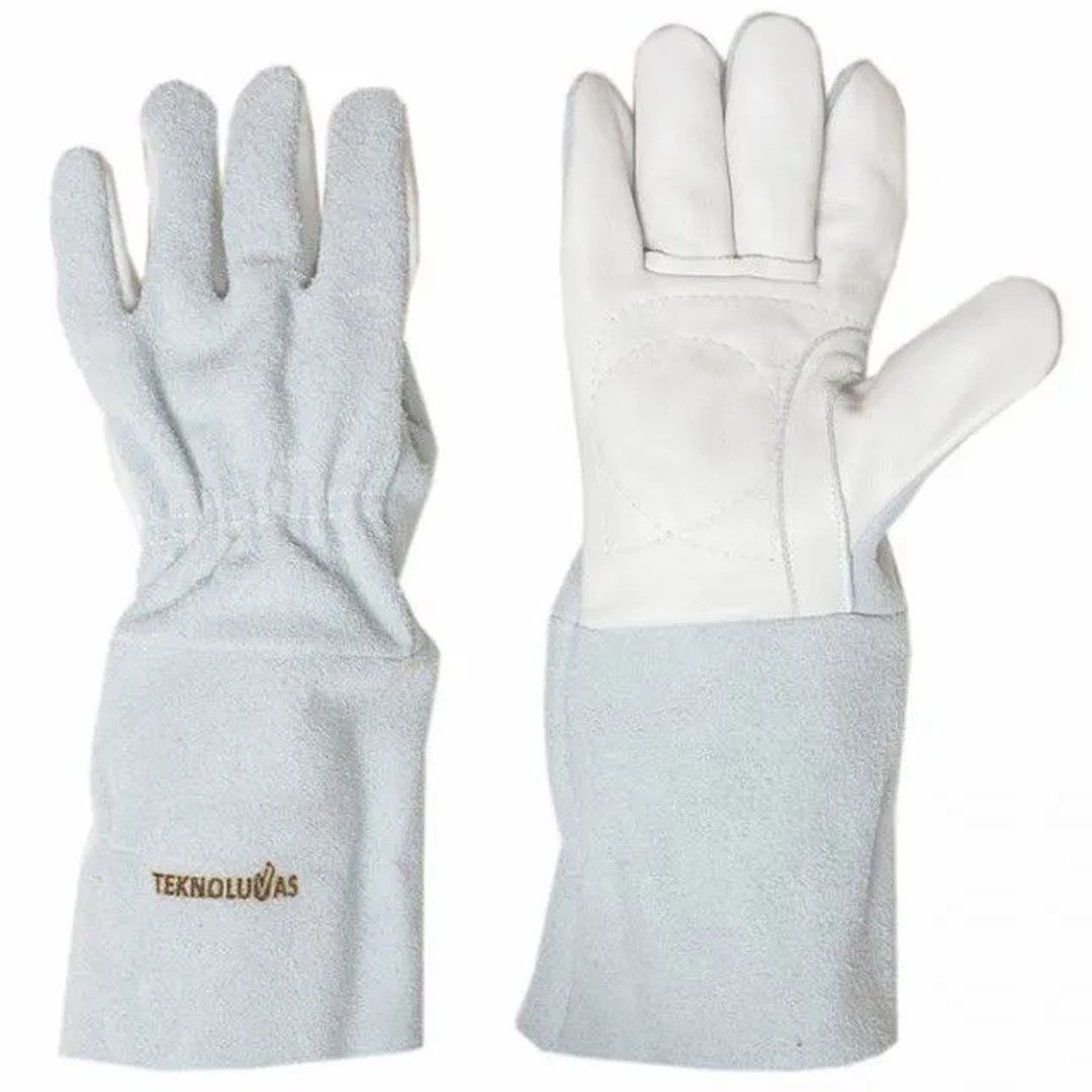 Luva de Vaqueta Mista Constru-Tek-Teknoluvas