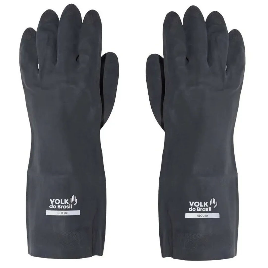 Luva em Neoprene Para Baixa e Alta Temperatura e Resistência Química NEO 780 - Volk