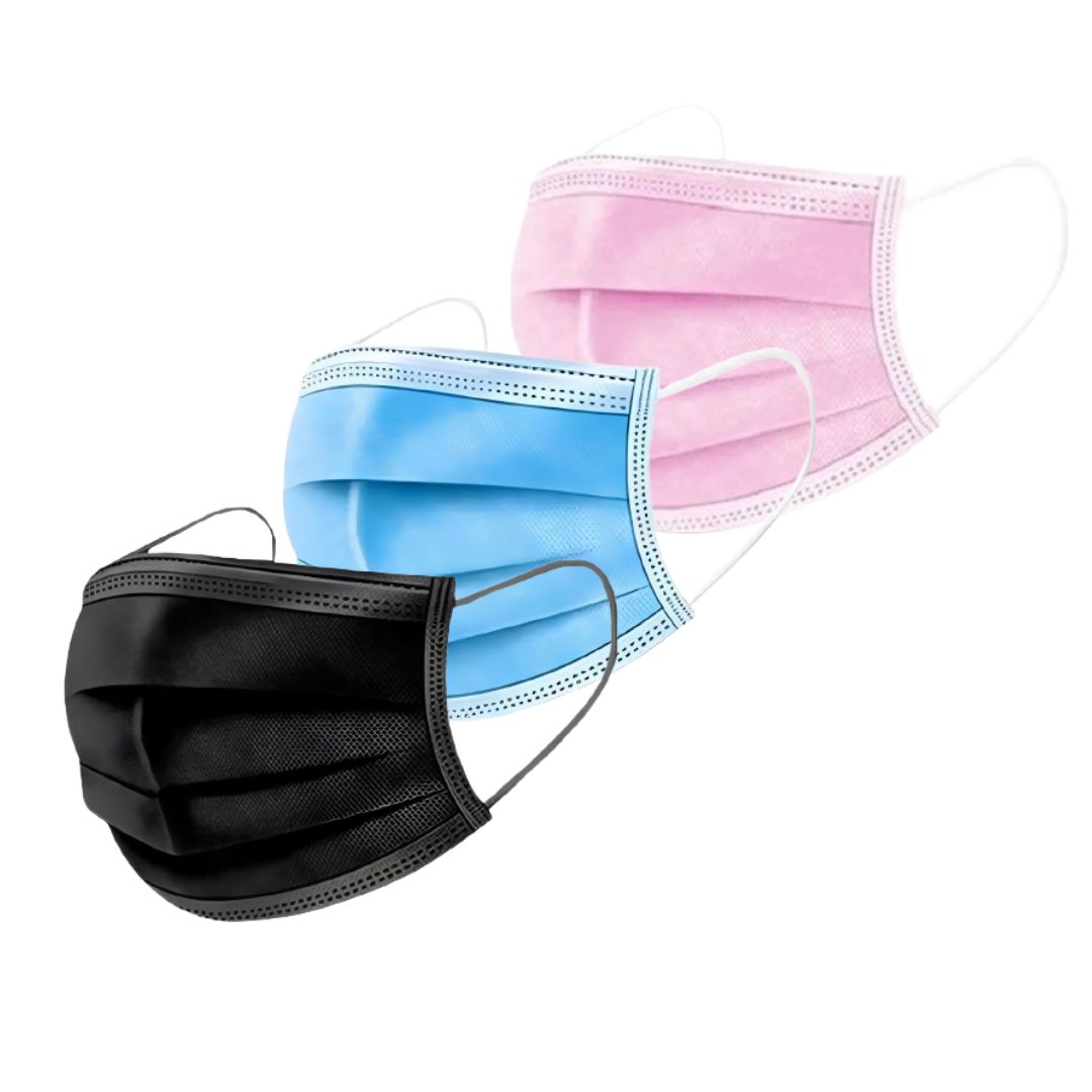 Máscara Cirúrgica Tripla com Elástico Descartável Pro Line -Vabene 50 Unidades