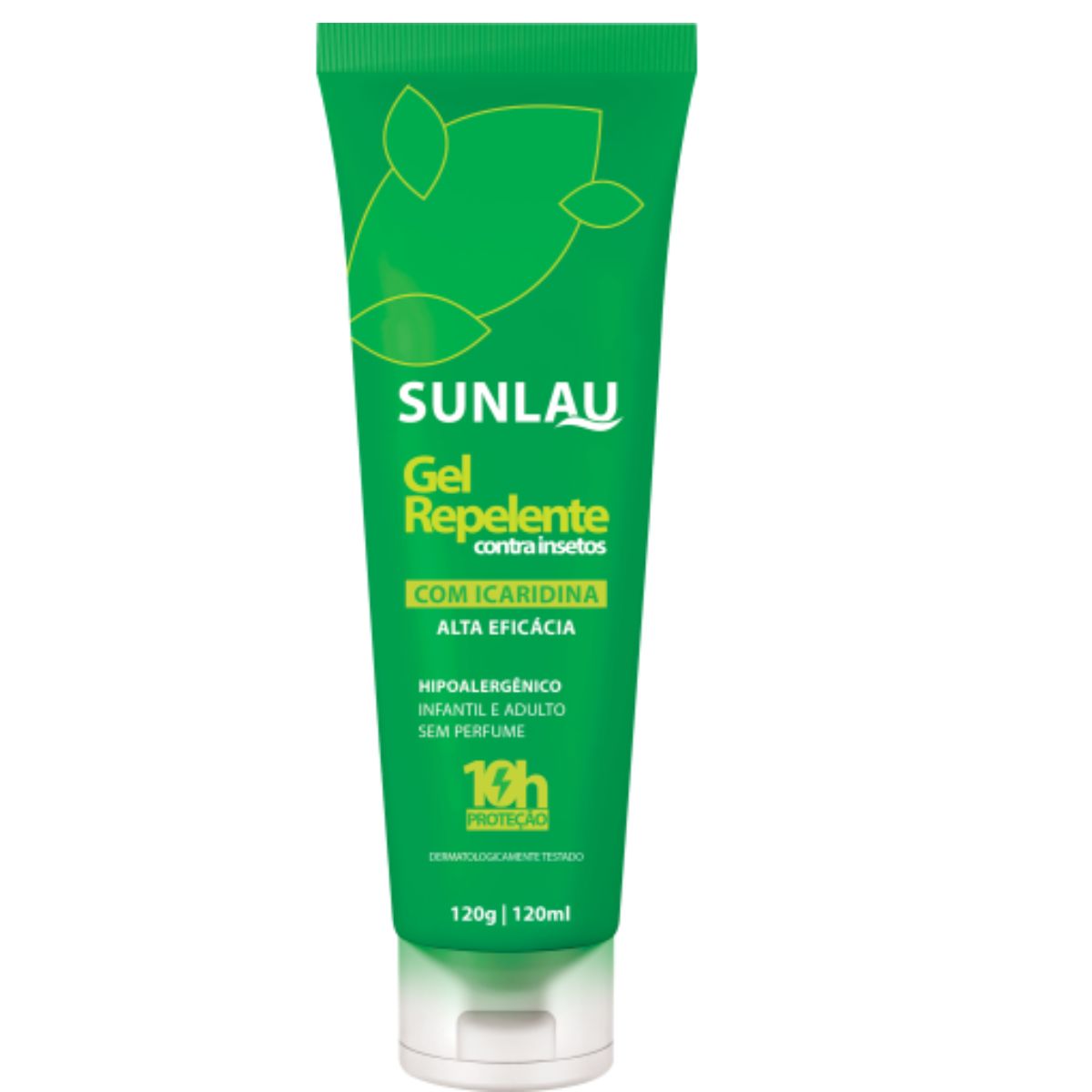 Repelente em Gel Com Icaredina Duração 10 Horas 120GR - HENLAU
