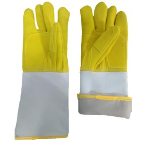 Luva de Raspa Maxx Solda Mig/200 C/Feltro P.20 CM-Teknoluvas