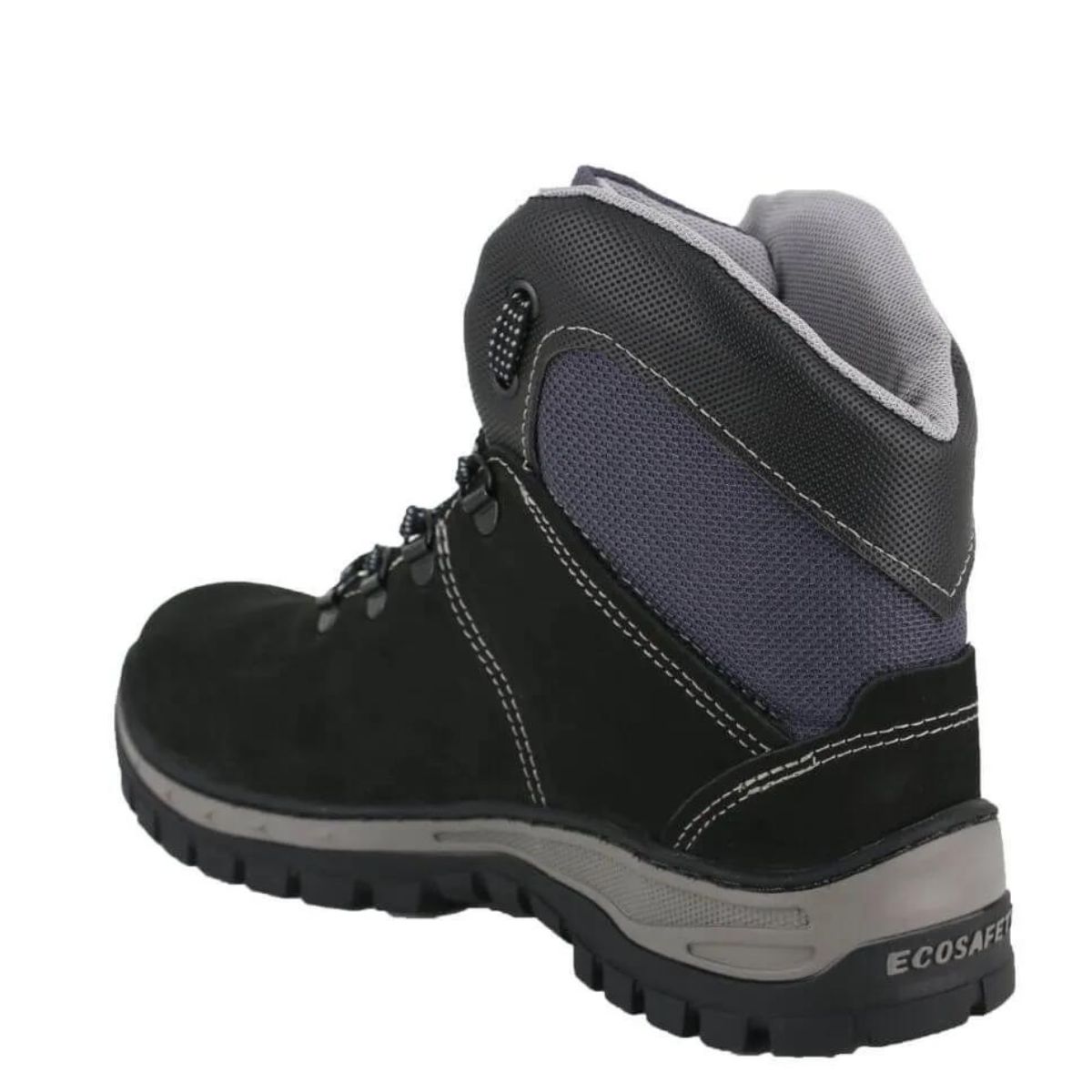 Coturno de Segurança Nobuck Ecosafety PS198 Preto - Imagem 3