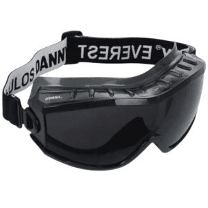 Óculos Ampla Visão Cor Lente Cinza Antiembacante / Anti-Risco Cinta Elástica Everest - Danny