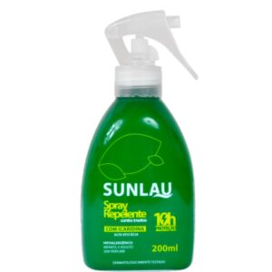Repelente Spray Contra Insetos Com Icaridina Max Duração 10 Horas 200ML - HENLAU