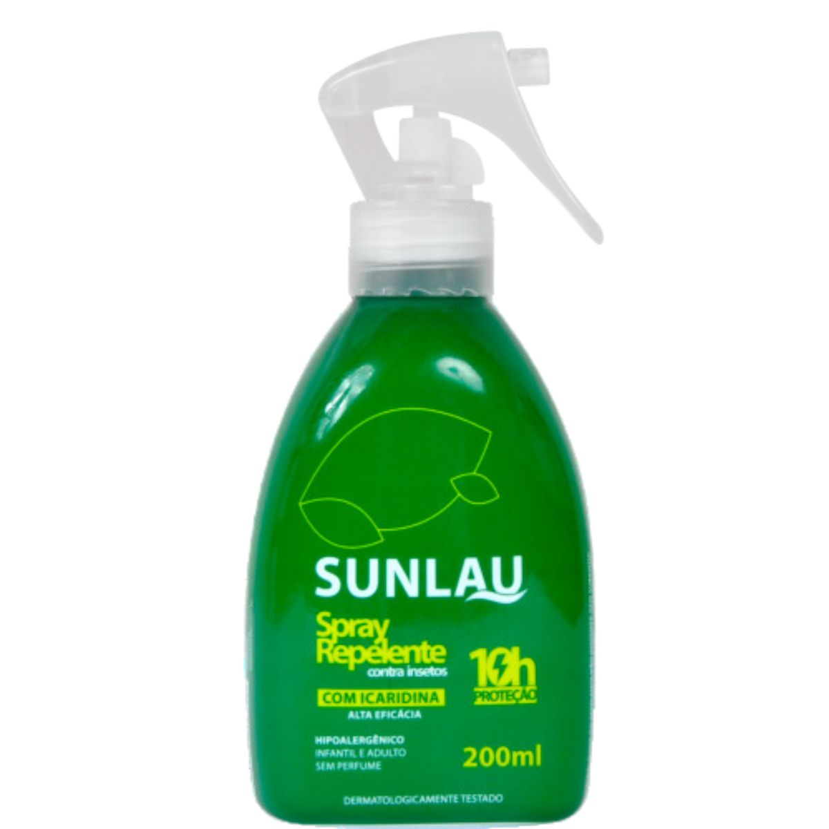 Repelente Spray Contra Insetos Com Icaridina Max Duração 10 Horas 200ML - HENLAU