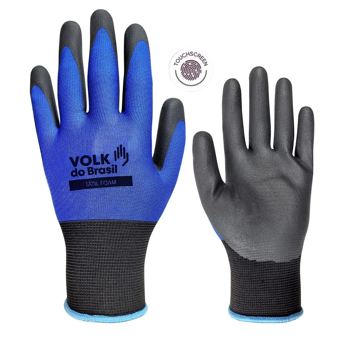 Luva Tátil Foam Volk (Luva Multitato Touchscreen) - CA 51248 - Imagem 2