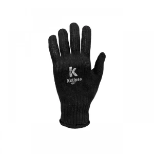 Luva Tricotada em Algodão 3 Fios com Pigmentos Preta Tatex Kalipso CA 34491