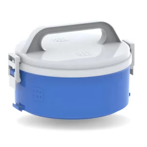 Prato Marmita Térmica Tekcor 1,5L 1S Azul com Alça Dobrável Soprano
